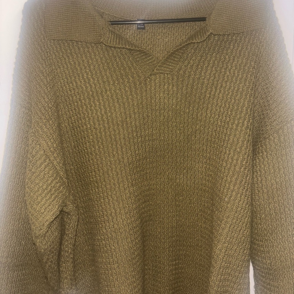 Olive Knit Sweater